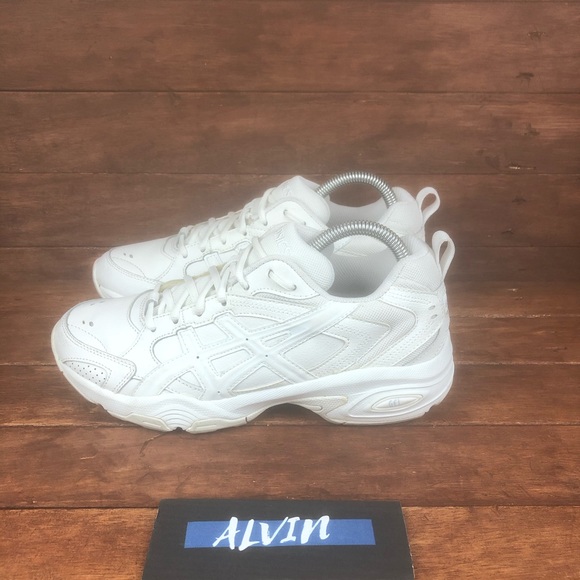 asics leather shoes womens